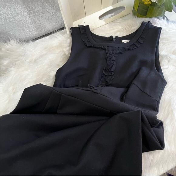 NEW J. Crew Ruffled Tailored Structured Longline Pinafore Career Dress 4 NWOT - Picture 10 of 16